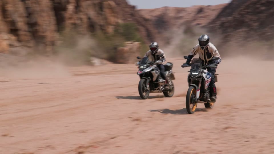 TRAILER BMW GS TROPHY 2024 IN NAMIBIA