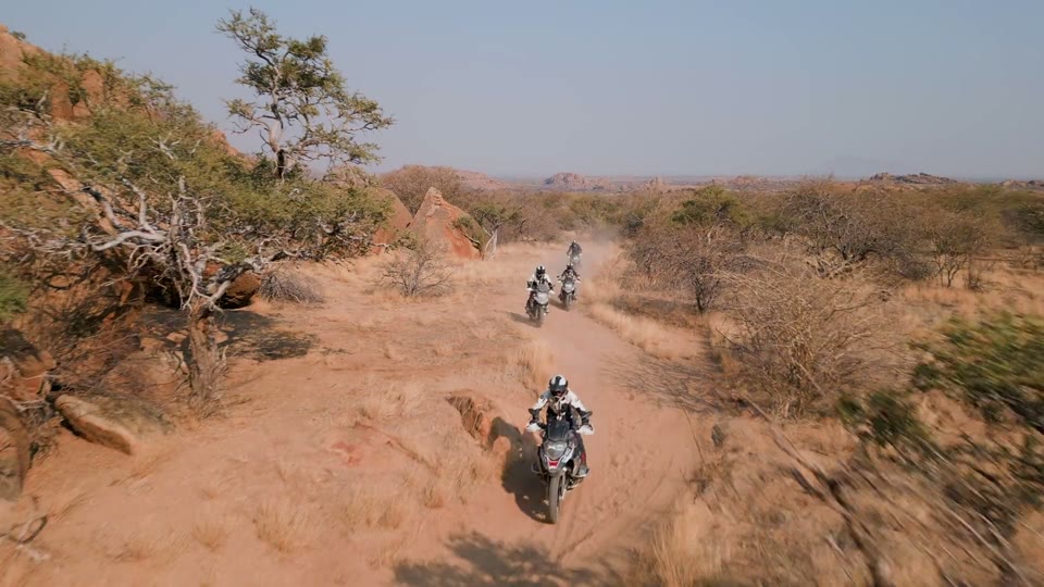 TRAILER BMW GS TROPHY 2024 IN NAMIBIA